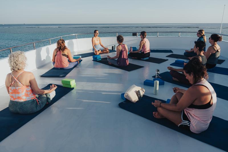 Guests on deck